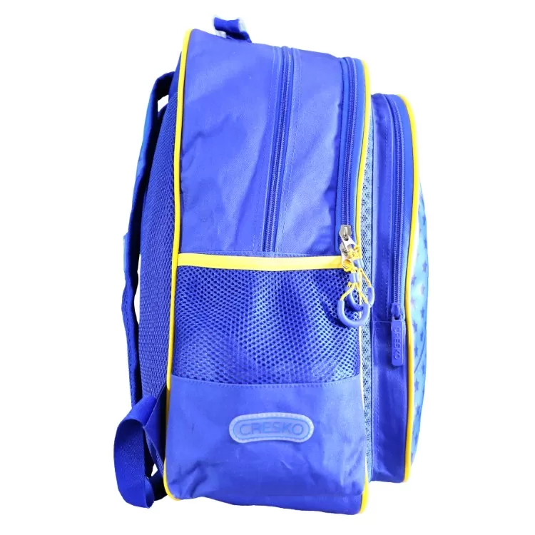 Mochila Escolar Cresko 2026 Boca Juniors 18" Art.BO512